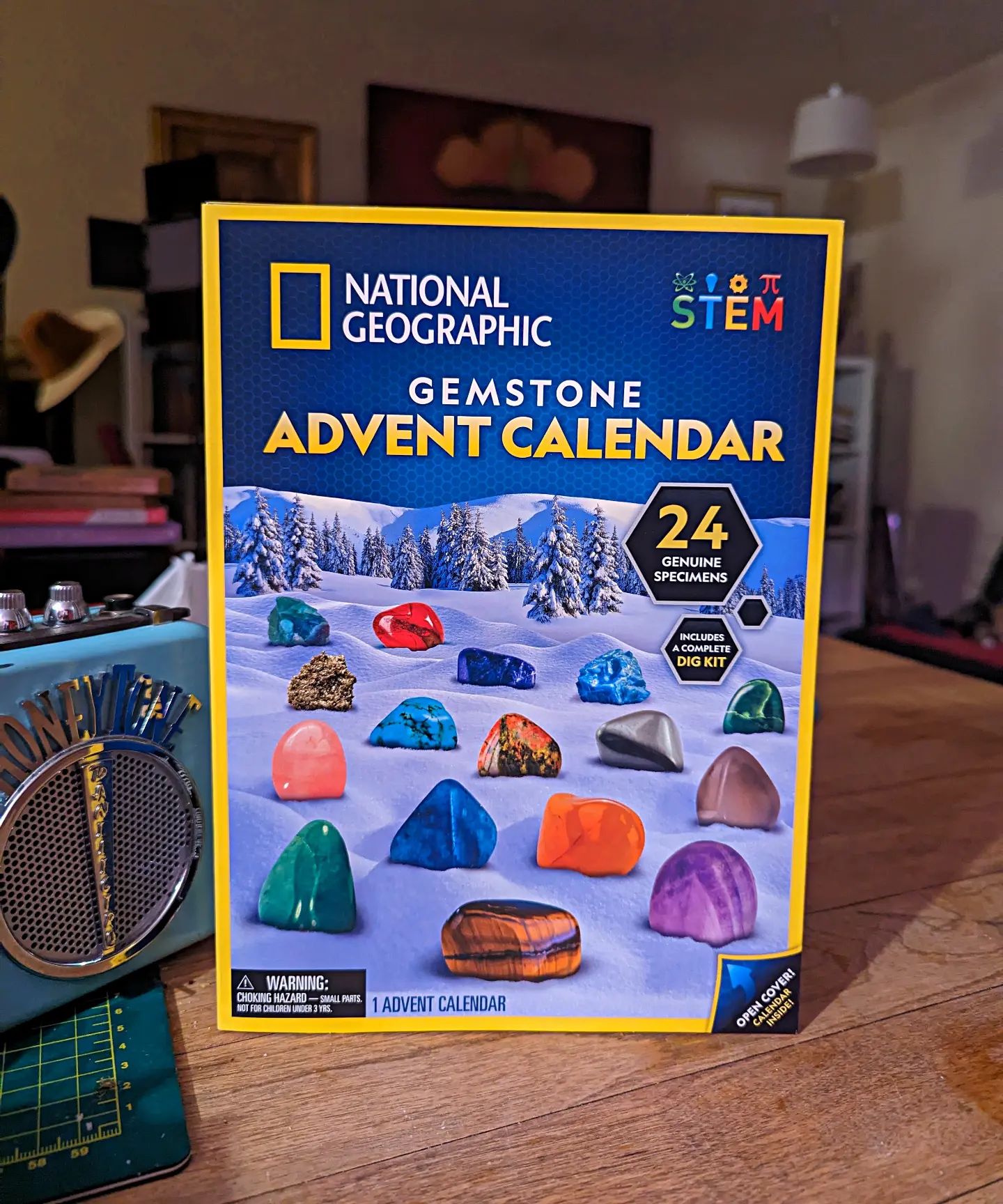 Super excited about my Advent Calendar...let the adventure begin.

#nationalgeographic #gems #minerals #gemsandminerals #yule #solstice
